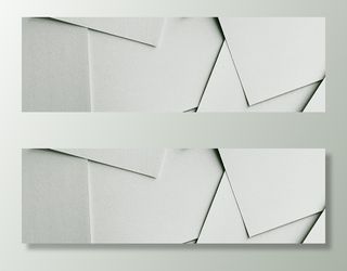 白色纸张简约banner背景图高清