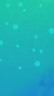 简约线条蓝色H5背景素材高清