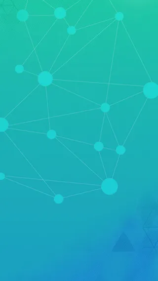 简约线条蓝色H5背景素材高清