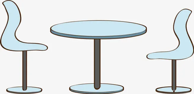 桌椅吧台矢量免抠