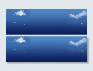 蓝色促销背景高清