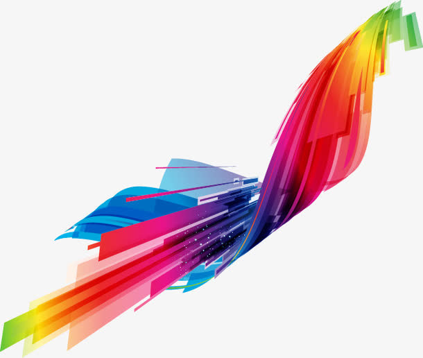 炫彩抽象元素免抠