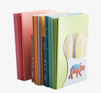 书本整理收纳书架免抠