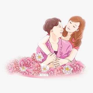 卡通母女情深免抠