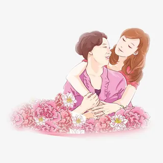 卡通母女情深免抠