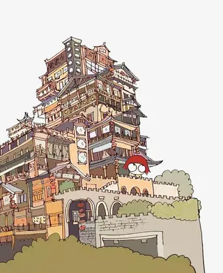 重庆朝天门免抠