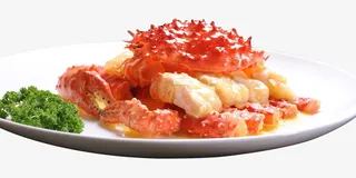 蟹肉美食摆盘免抠