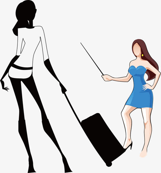 职场女人免抠