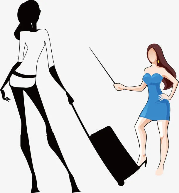 职场女人免抠