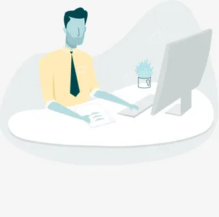 矢量工作插画剪贴画图案免抠