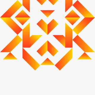 卡通红黄渐变活动背景