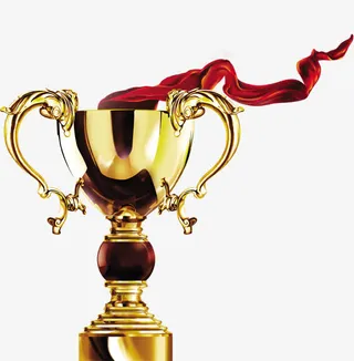 金色奖杯免抠