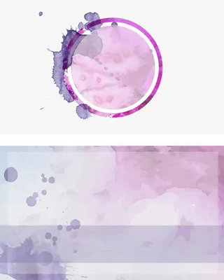 水墨喷溅企业通用名片设计高清