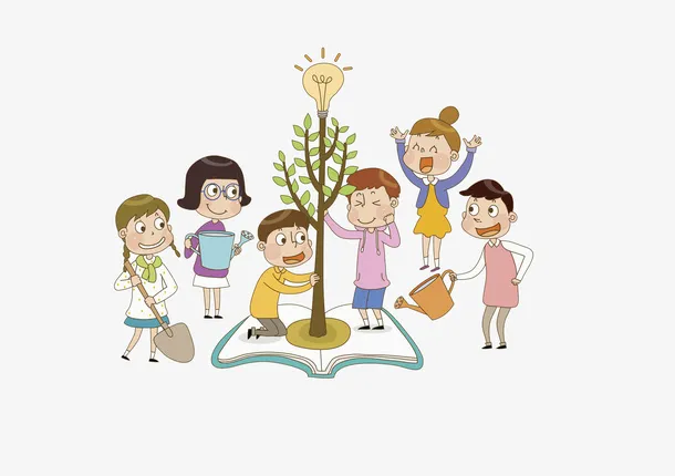 种树的学生免抠