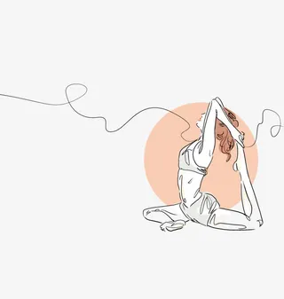 矢量瑜伽动作免抠