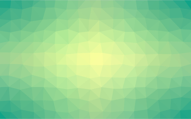 抽象几何多边形背景黄绿色渐变十字