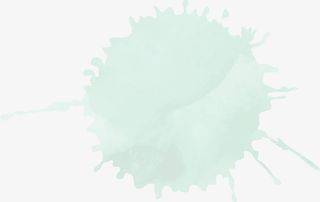 绿色水彩涂料免抠