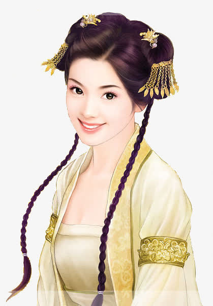 古代美女免抠