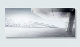 简约城市建筑背景banner高清