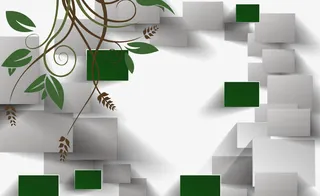 室内墙装饰效果免抠