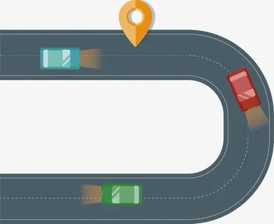 可爱矢量公路免抠 可爱矢量公路免抠