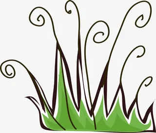 清新卡通春天主题矢量素材免抠