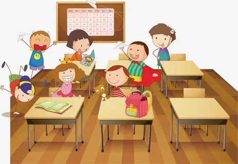 教室png元素免抠