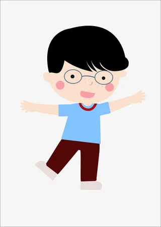 六一 儿童节 卡通 儿童10免抠