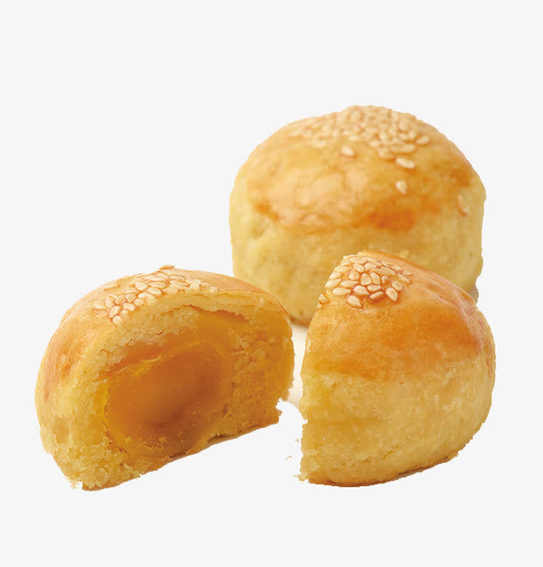 美味蛋黄酥免抠