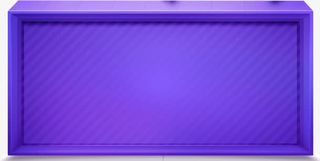 创意紫色质感边框形状效果免抠