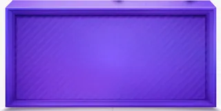 创意紫色质感边框形状效果免抠