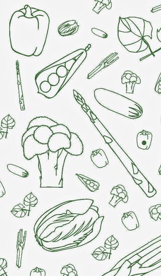 果蔬食材底纹背景