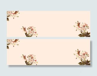 复古花朵背景