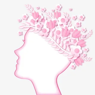 矢量繁花盛开下载免抠