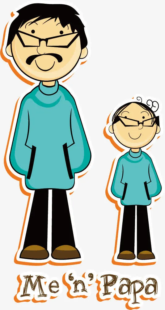 感恩父亲节素材免抠