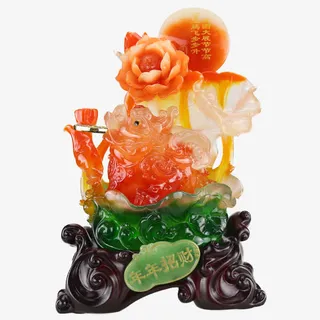 年年招财摆件免抠