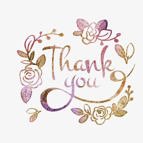 花边装饰感谢免抠