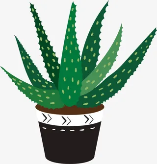 黑色花盆PNG下载免抠