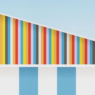 彩色线条几何背景素材高清