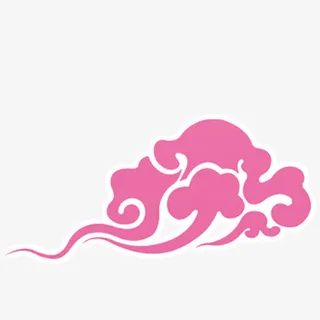 中国风边框祥云免抠