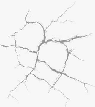 合成效果墙壁裂缝效果免抠