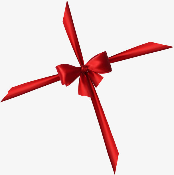 礼盒红色装饰图案免抠