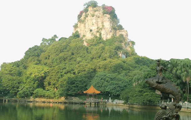 柳州鱼峰公园免抠