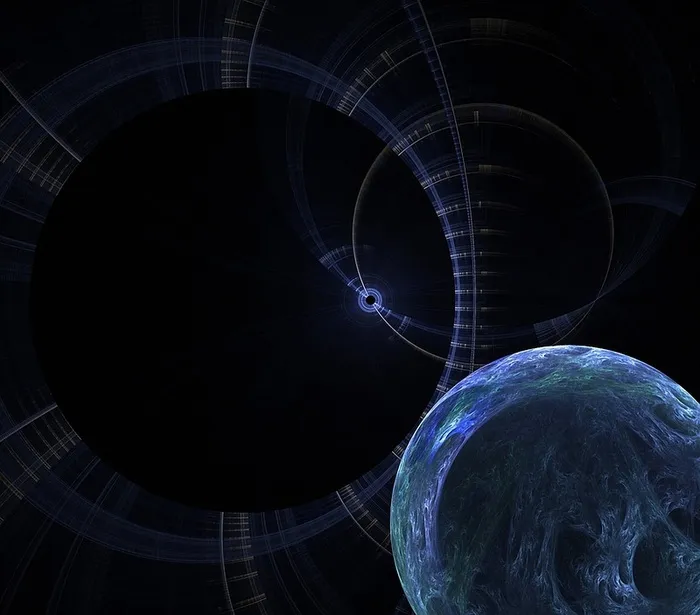 简约宇宙时空背景高清
