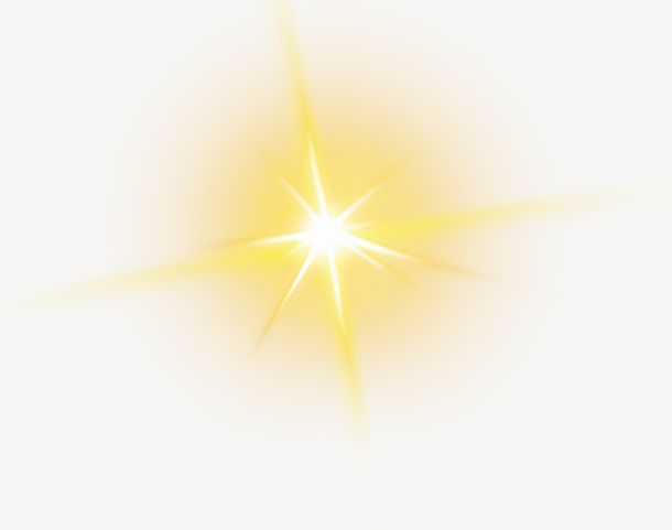 金色光效装饰免抠