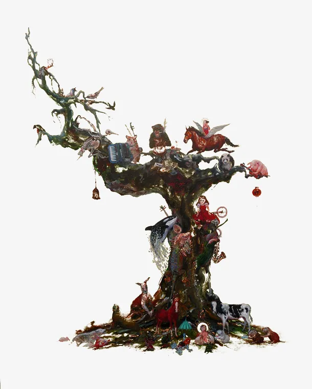 菩提树枝图片素材免抠