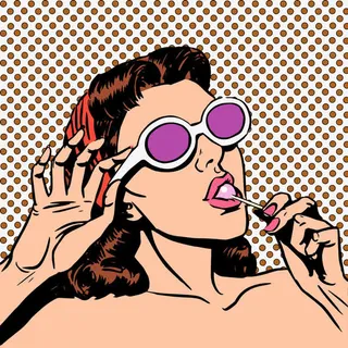 卡通外国女人免抠