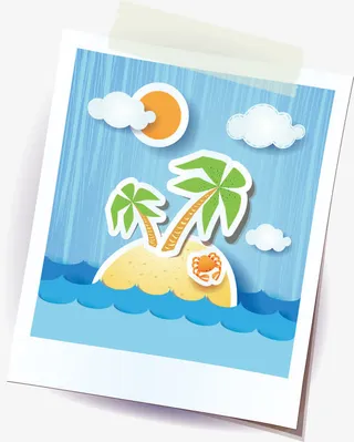 中式相框红色相框免抠