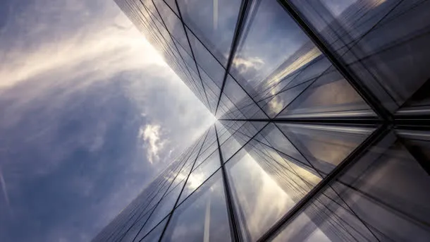 玻璃大厦高清壁纸免抠