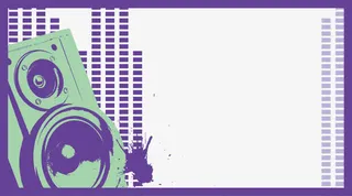 音箱装饰底纹，淘宝素材，紫色，免抠